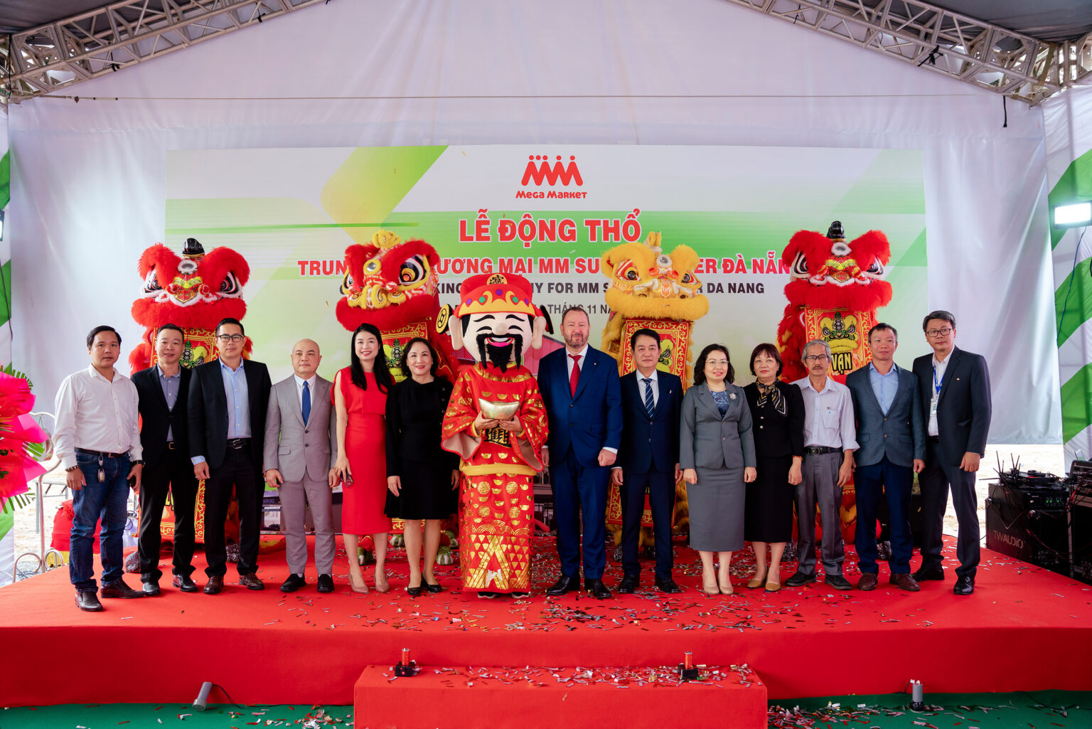The Groundbreaking Ceremony for Da Nang MM Supercenter - MM Mega Market ...